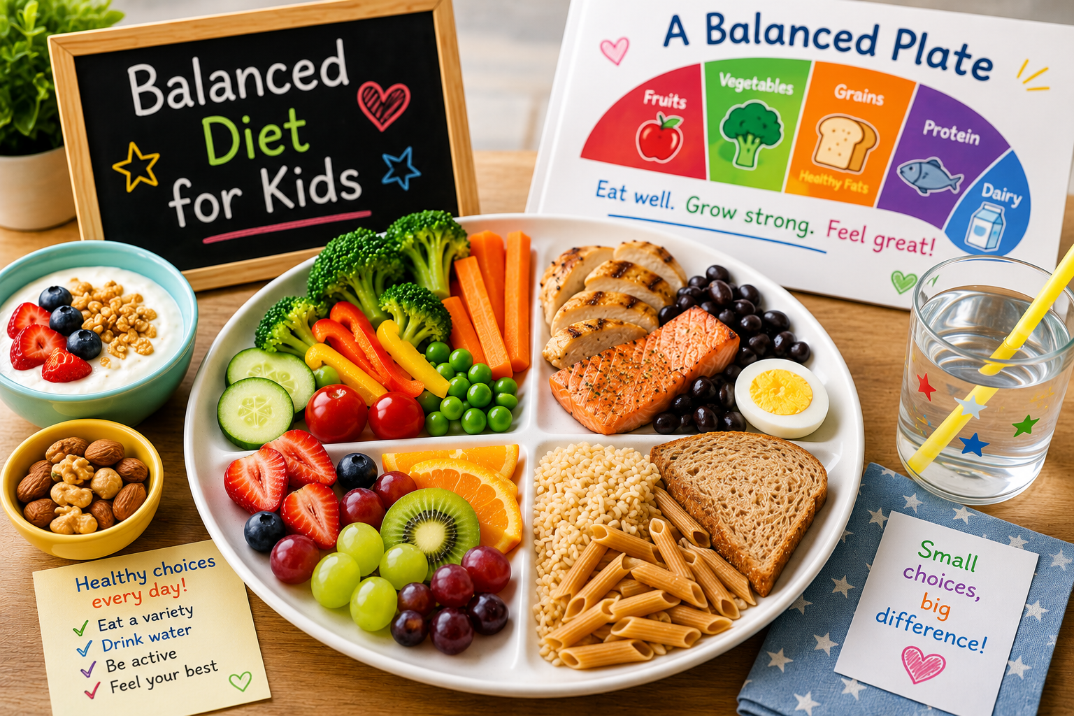 Balanced Diet for Kids: A Practical Guide for Parents