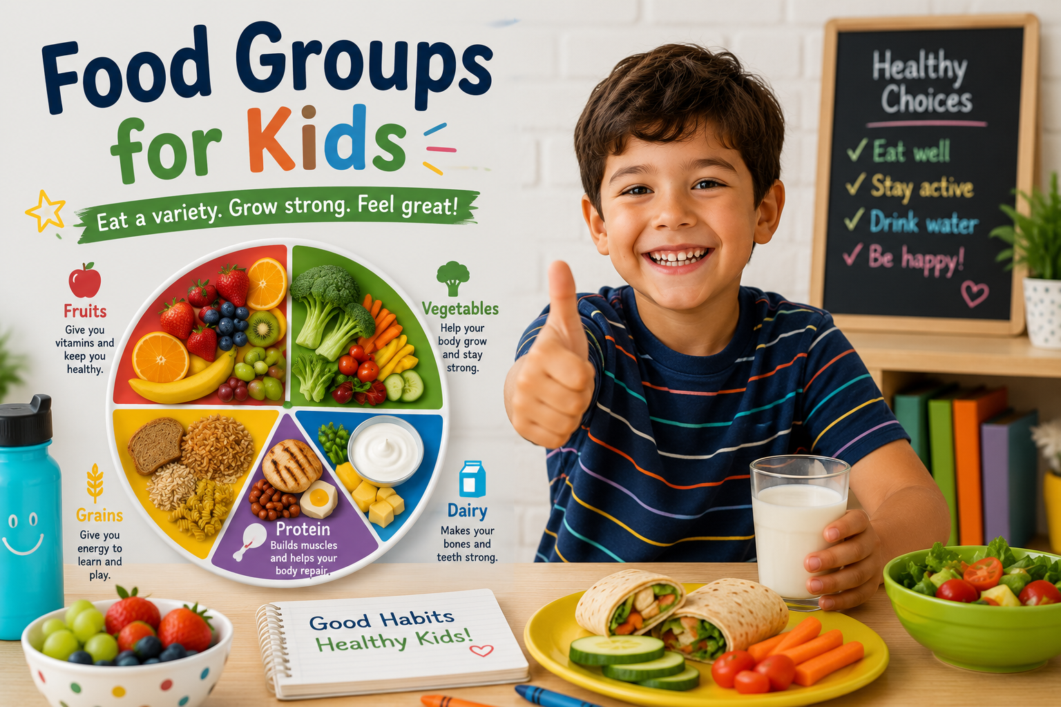 Food Groups for Kids: A Simple Guide to Balanced Eating