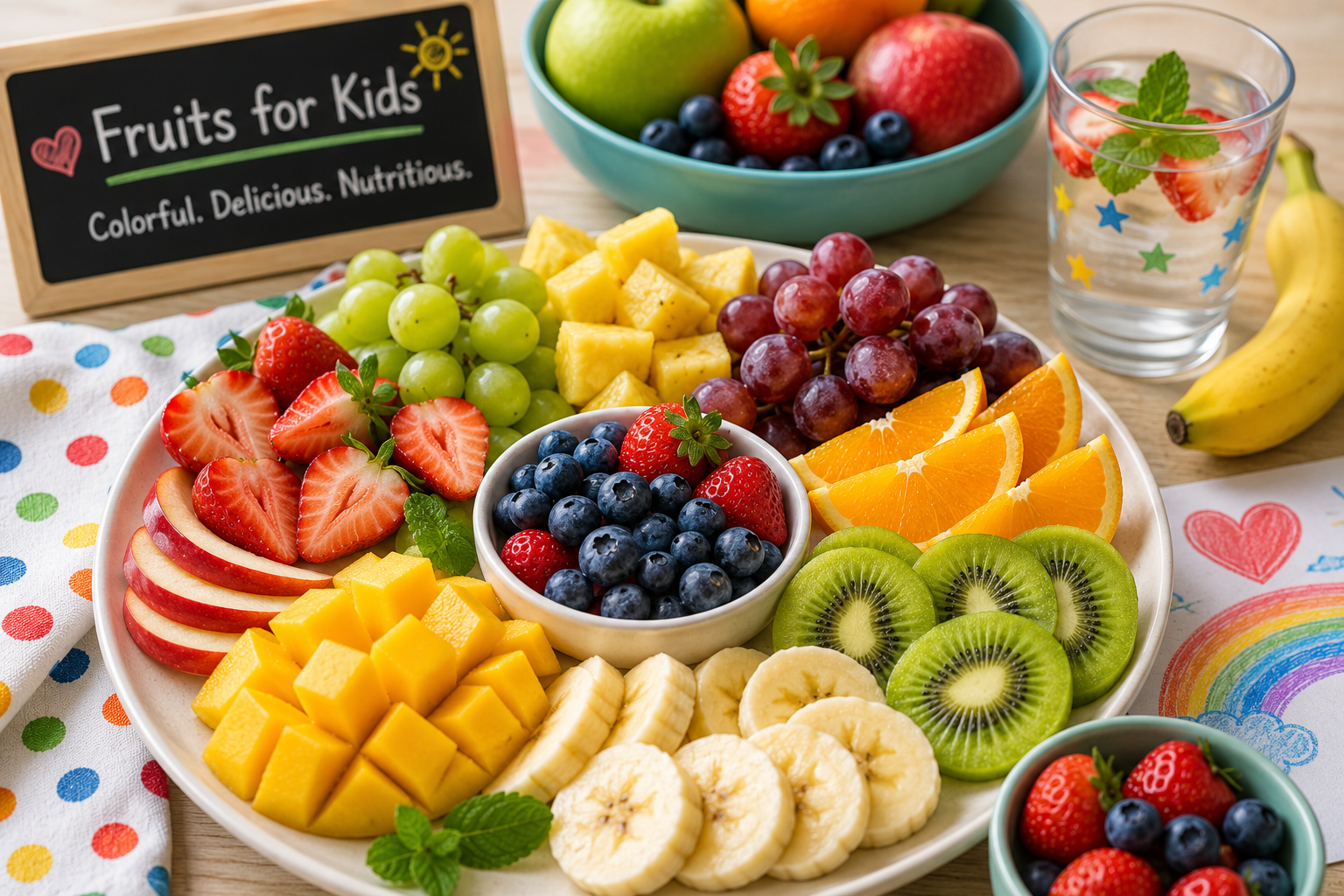 Fruits for Kids: Benefits, Serving Ideas, and Fun Ways to Eat More