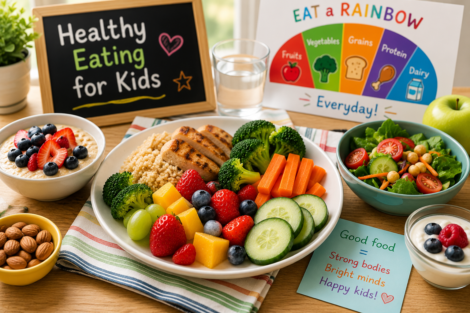 Healthy Eating for Kids: A Practical Guide to Better Food Habits