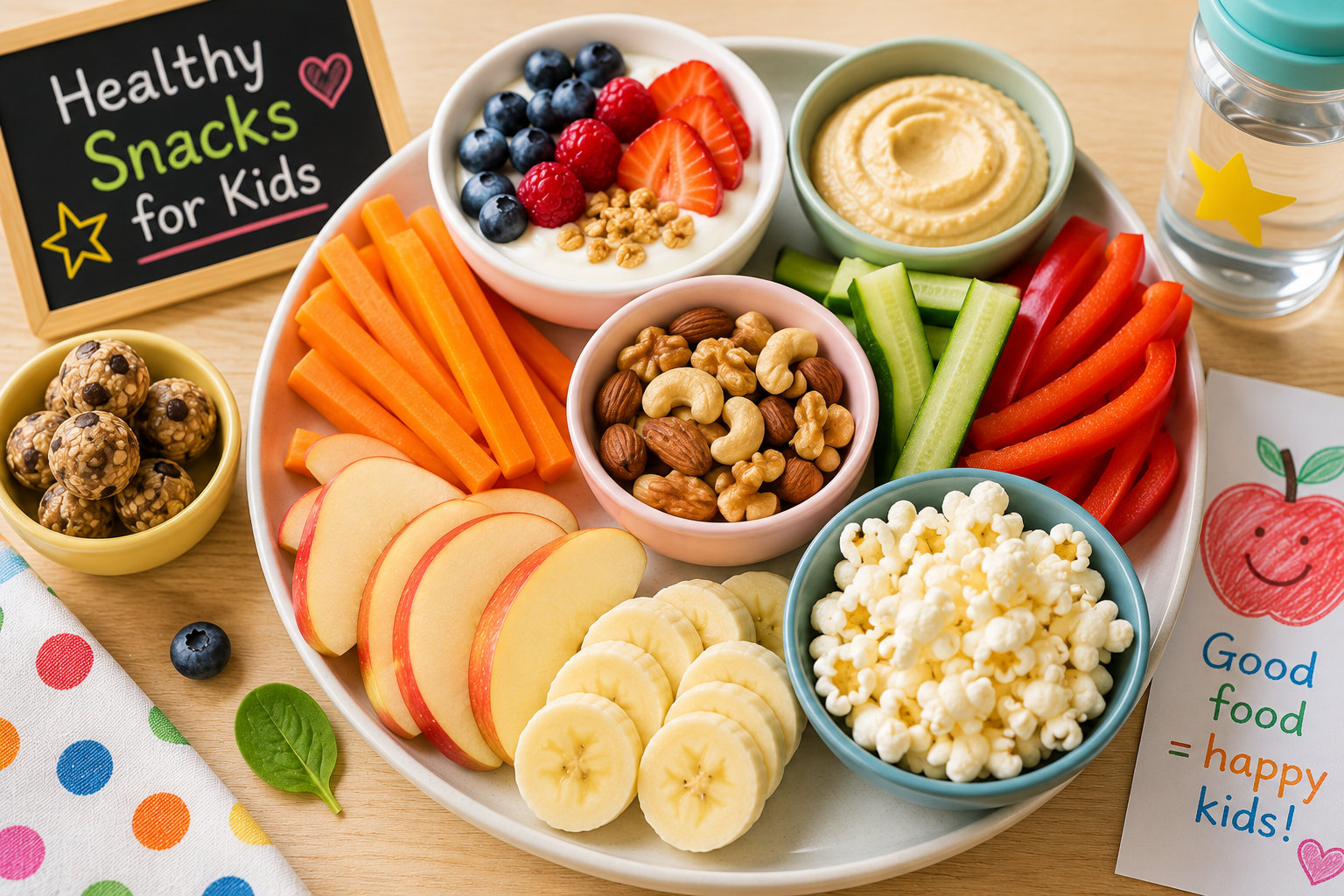 Healthy Snacks for Kids: Easy, Nutritious Ideas