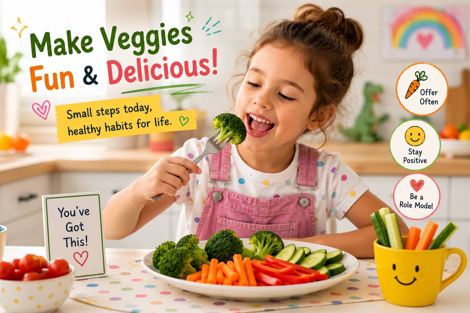 How to Get Kids to Eat Vegetables: 15 Strategies That Really Work