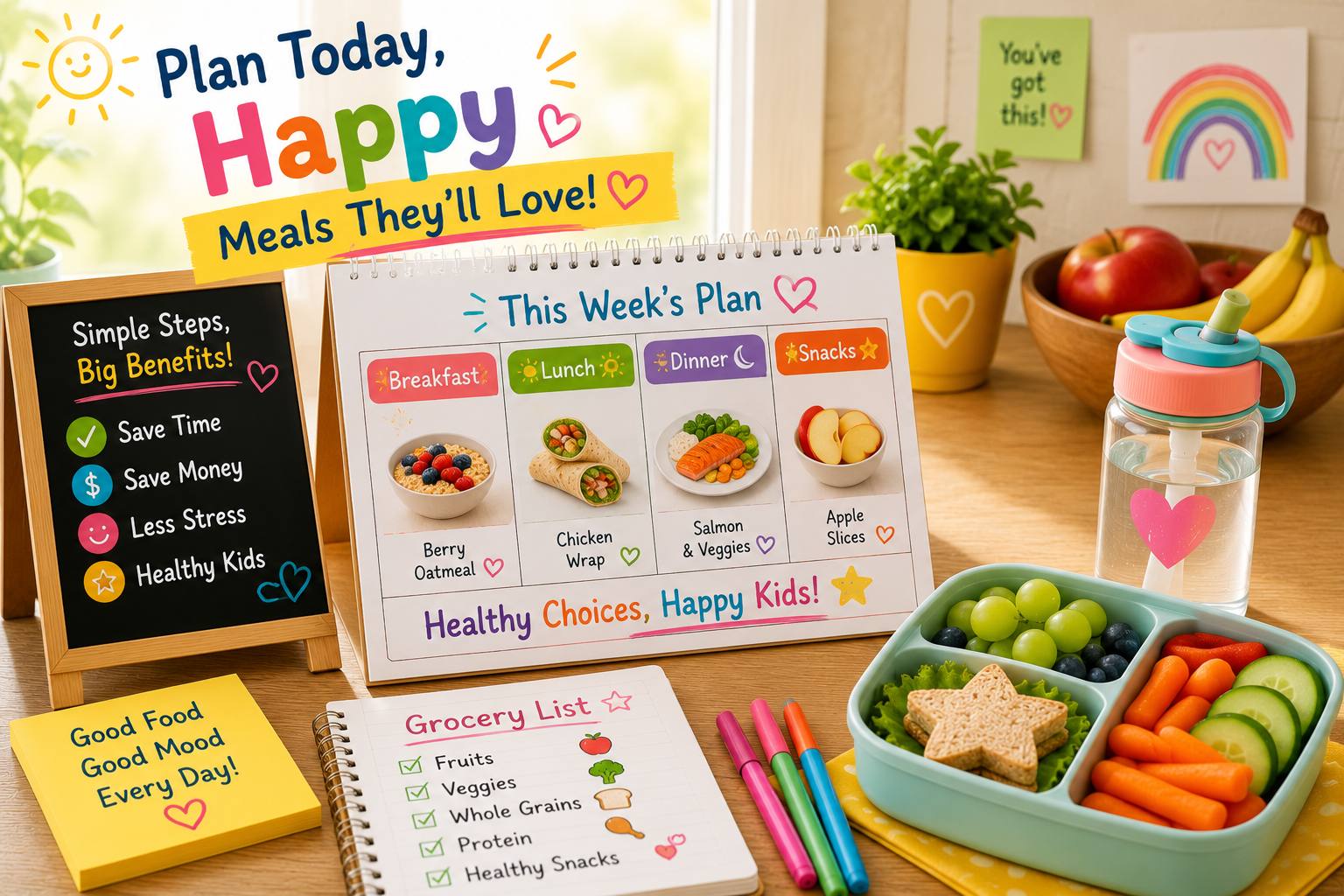 Meal Planning for Kids: A Simple Weekly Guide for Families