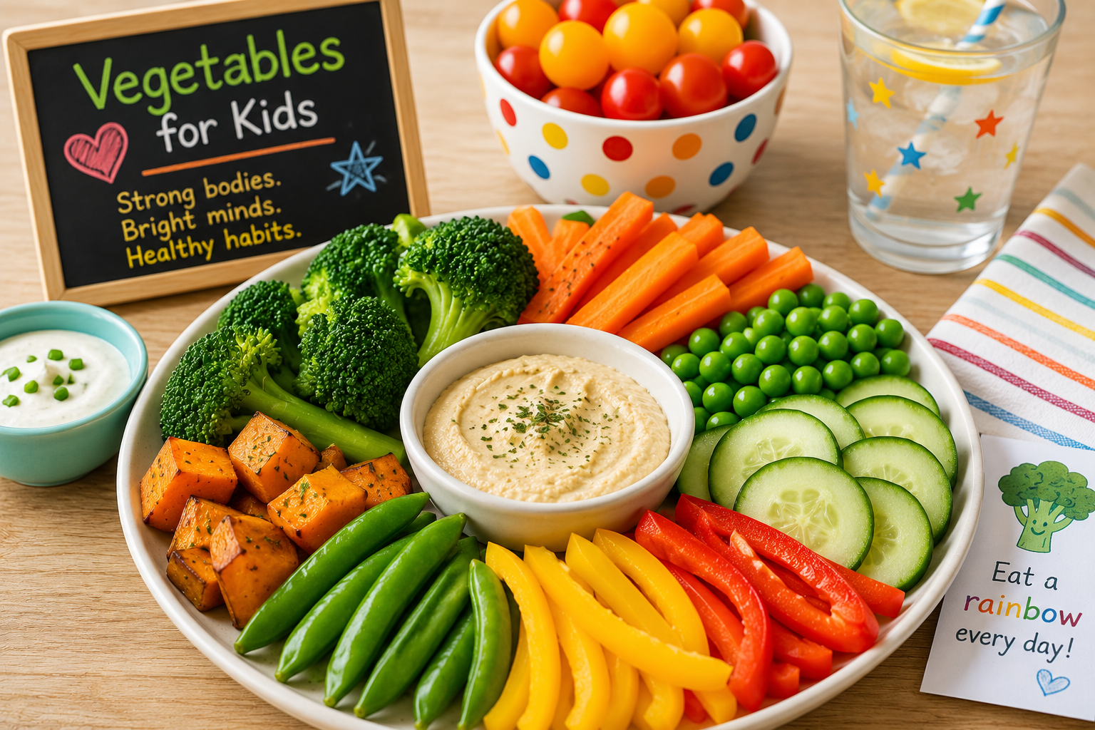 Vegetables for Kids: Nutritious Choices and Easy Serving Ideas